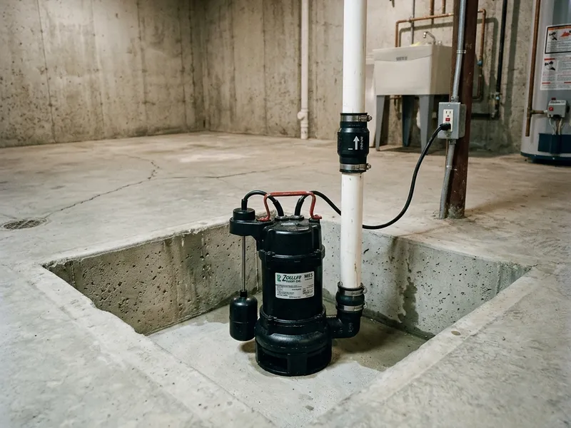 Sump Pump Installation Plumber in Springfield, IL